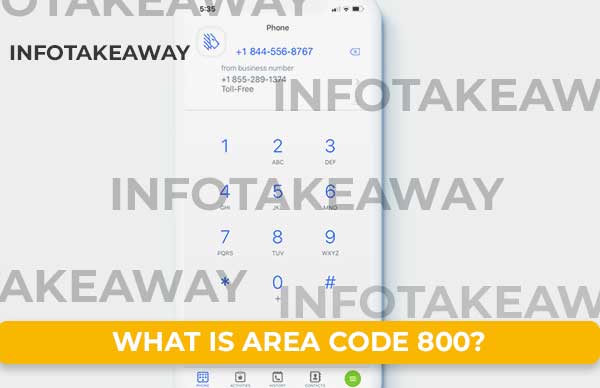 What Is Area Code 800
